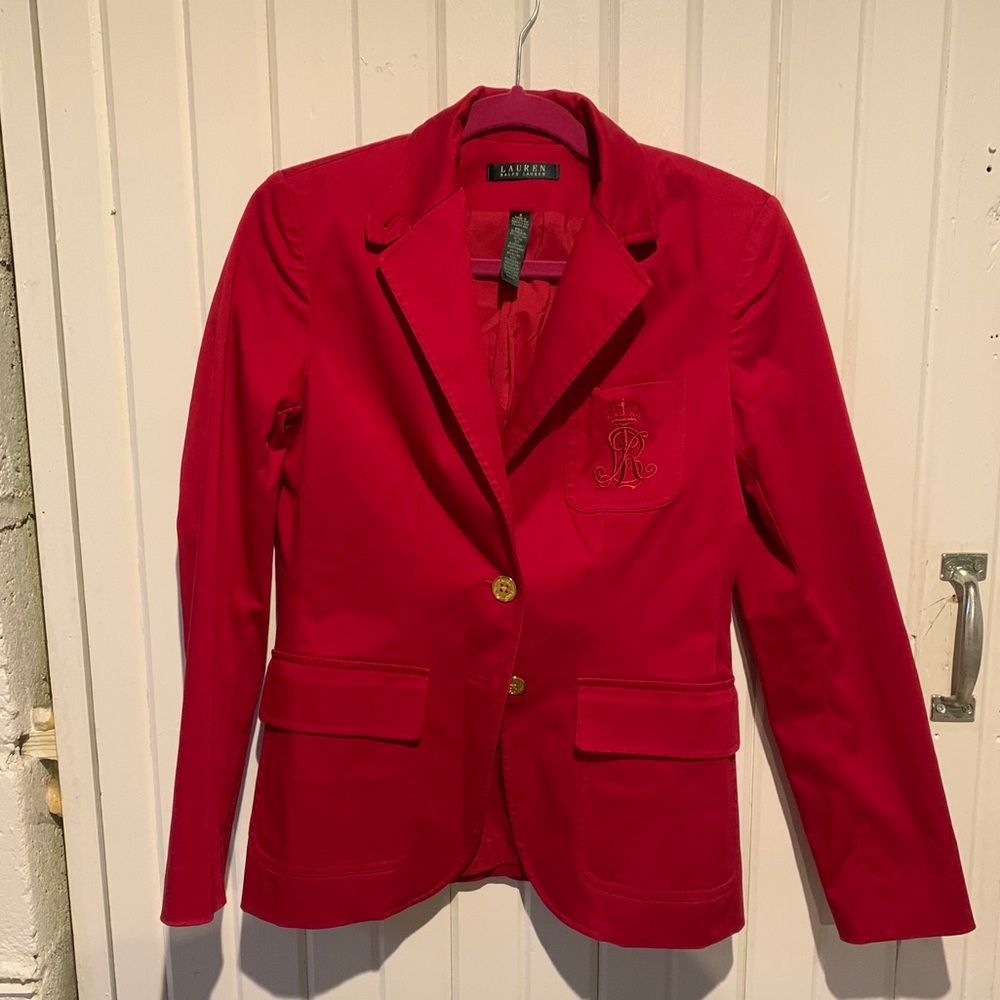 RALPH LAUREN Classic Logo Blazer